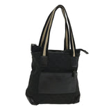 Gucci GG Canvas Tote Bag Black White 0190402 ac1822