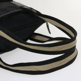 Gucci GG Canvas Tote Bag Black White 0190402 ac1822
