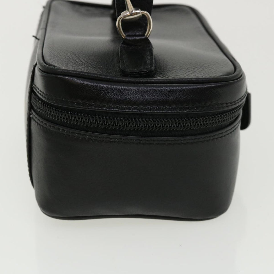 Gucci Vanity Cosmetic Pouch Leather Black 032 270 0141 ac1828