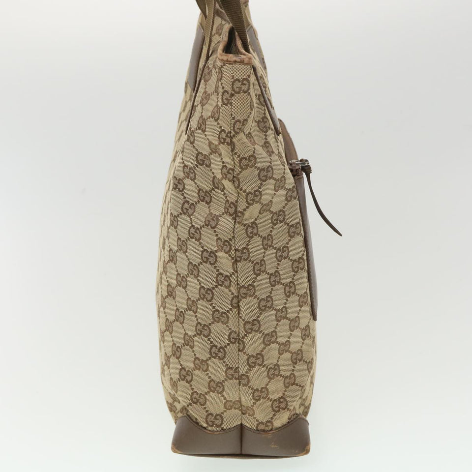 Gucci GG Canvas Tote Bag Beige Brown 0190401 ac1839