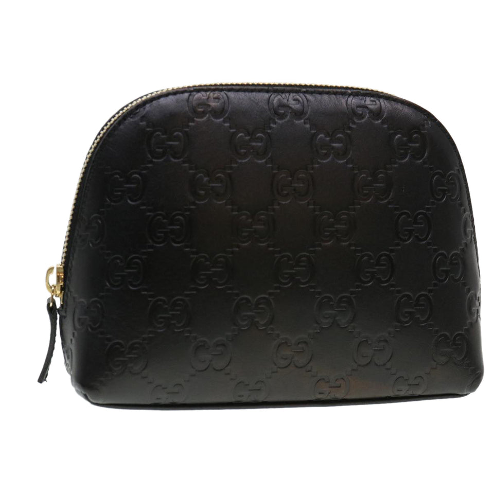 Gucci Guccissima Pouch Black 141810 ac1916
