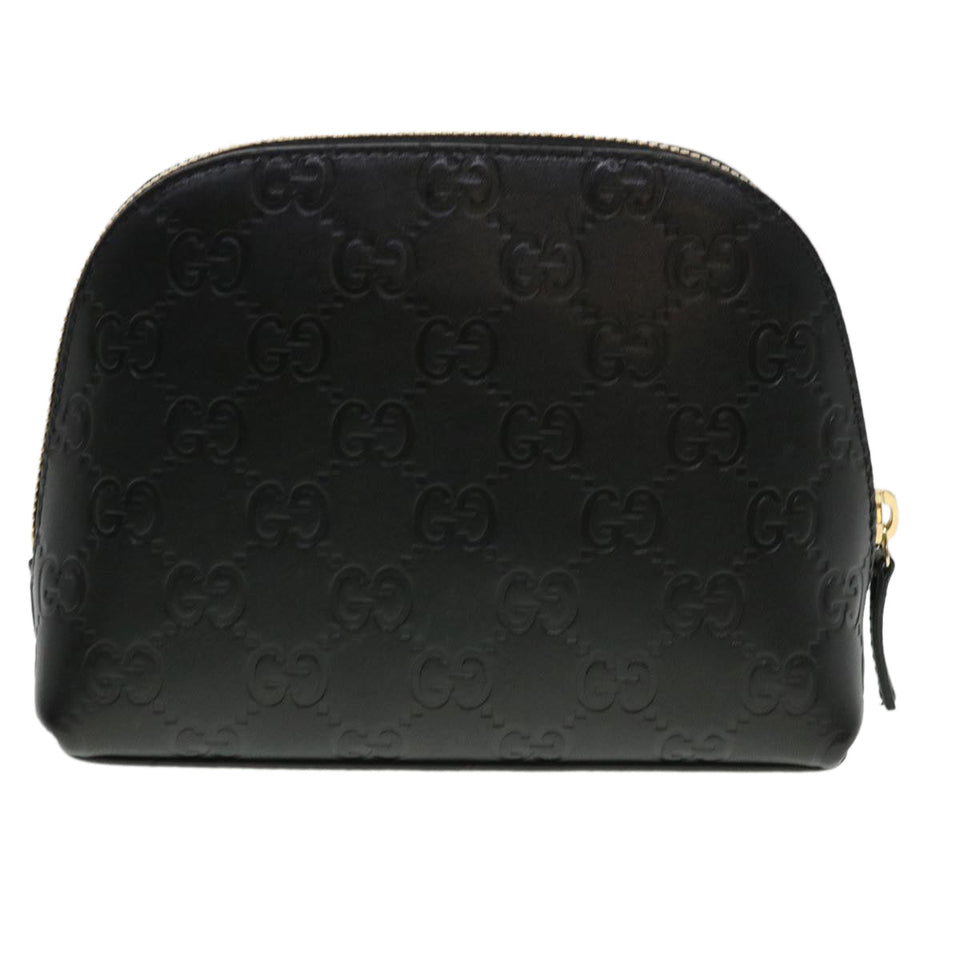 Gucci Guccissima Pouch Black 141810 ac1916