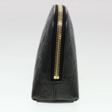 Gucci Guccissima Pouch Black 141810 ac1916