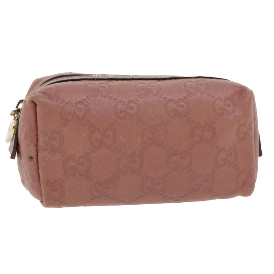 Gucci GG Canvas Guccissima Pouch Pink 153228 ac1928