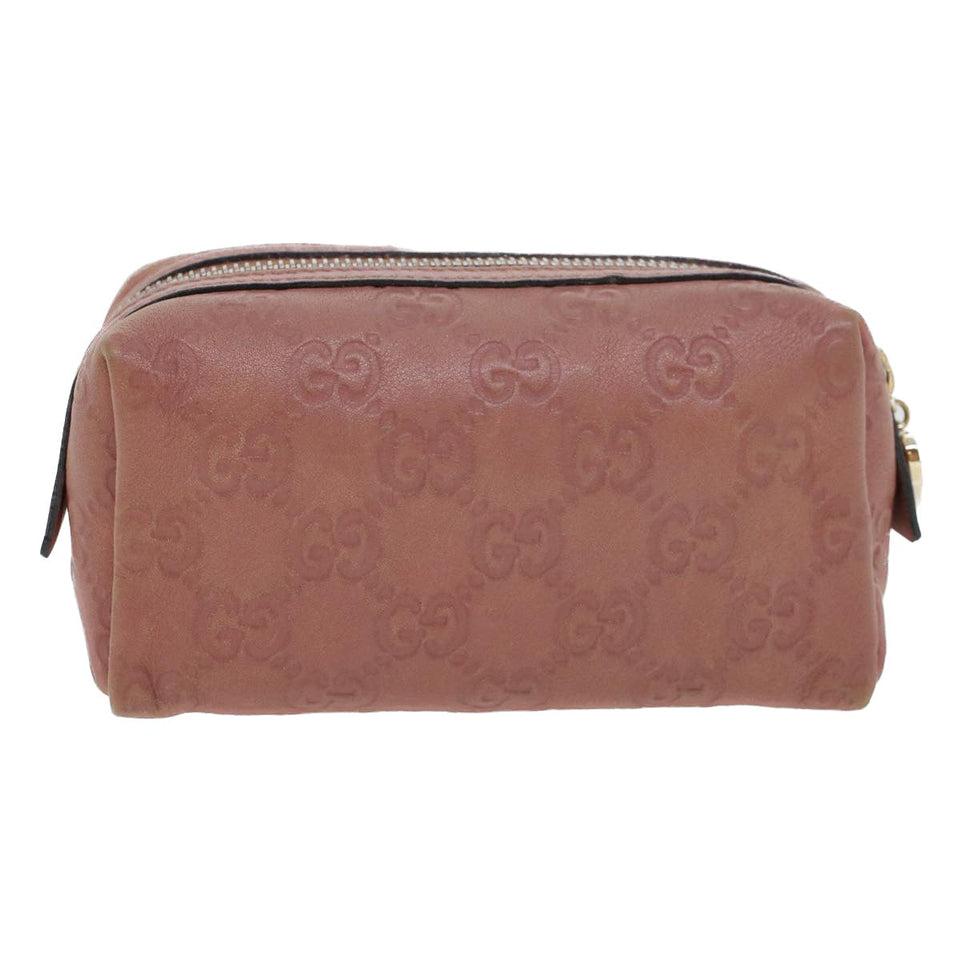 Gucci GG Canvas Guccissima Pouch Pink 153228 ac1928