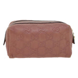 Gucci GG Canvas Guccissima Pouch Pink 153228 ac1928