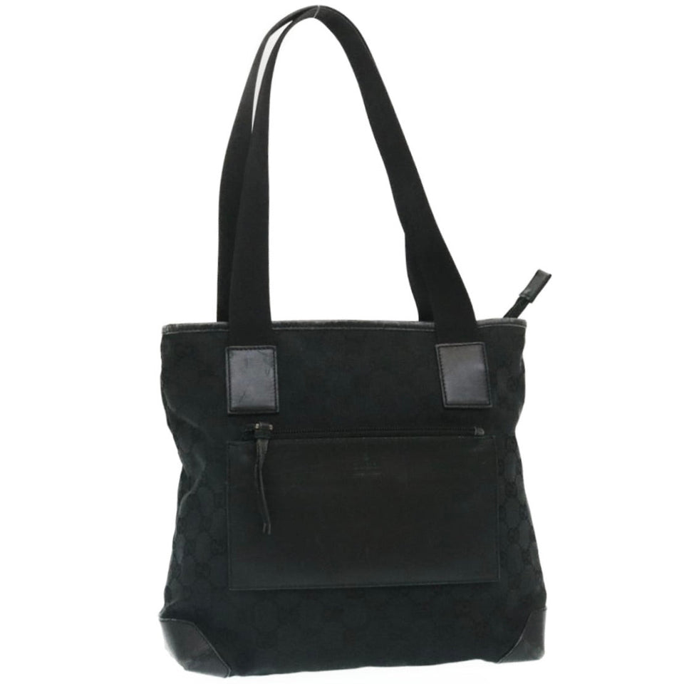Gucci GG Canvas Tote Bag Black ac596