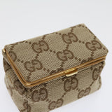 Gucci GG Canvas Pouch Beige ac929