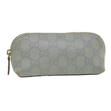 Gucci GG Canvas Guccissima Pouch Blue ac961