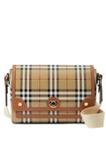 Luxury Burberry Note Crossbody Bag Briar Brown
