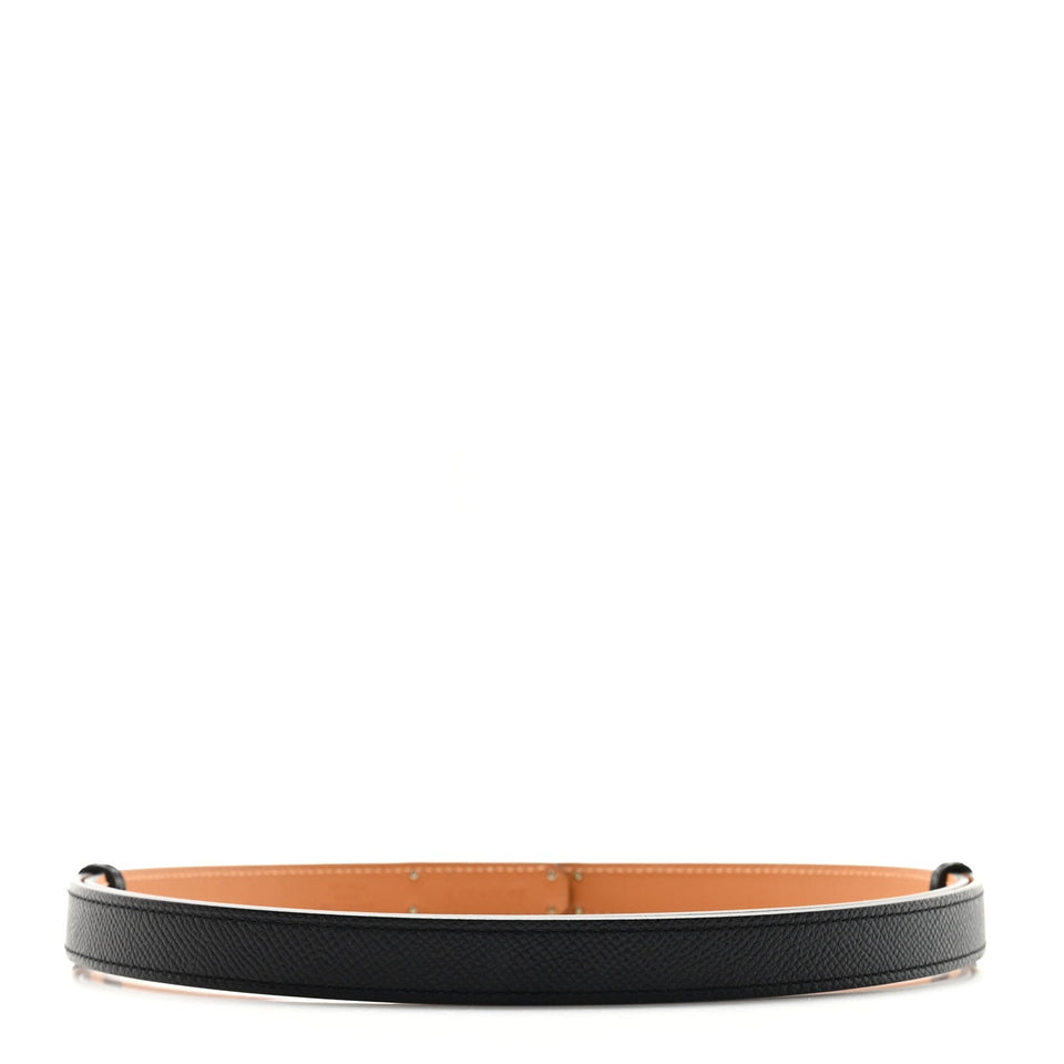 Hermes Epsom Kelly Belt Black