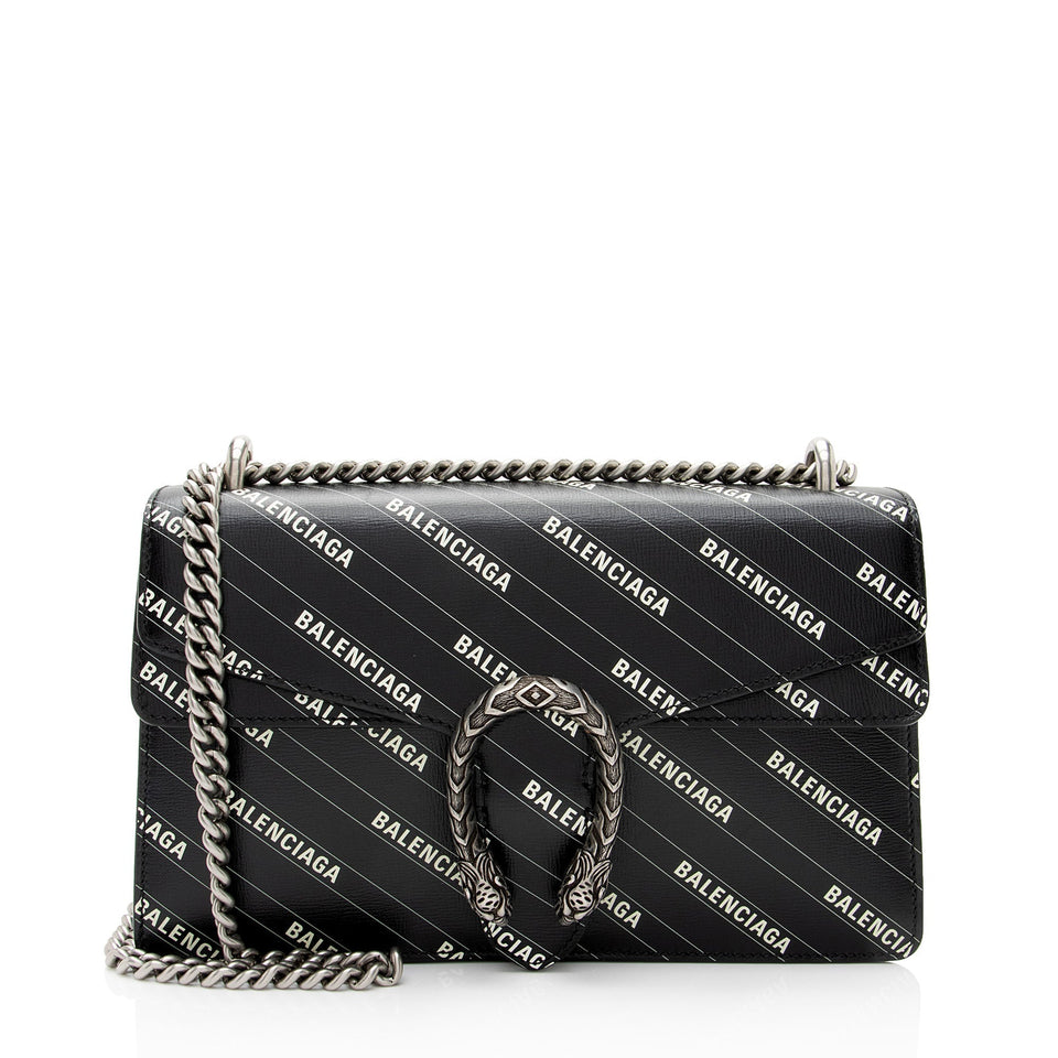 Gucci x Luxury Balenciaga Trending 2025 Leather Dionysus The Hacker Project Small Shoulder Bag