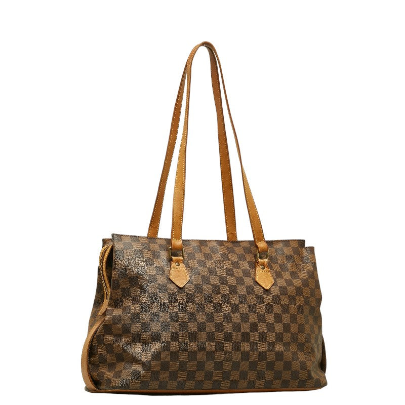 Louis Vuitton Louis Vuitton Damière Toast Bag PVC/Leather Brown