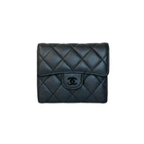 Chanel Matelassé Lambskin Trifold Wallet