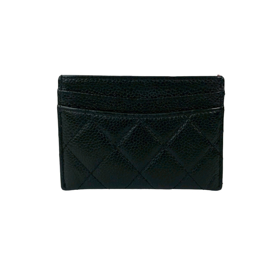 Chanel Matelassé Caviar Leather  Case