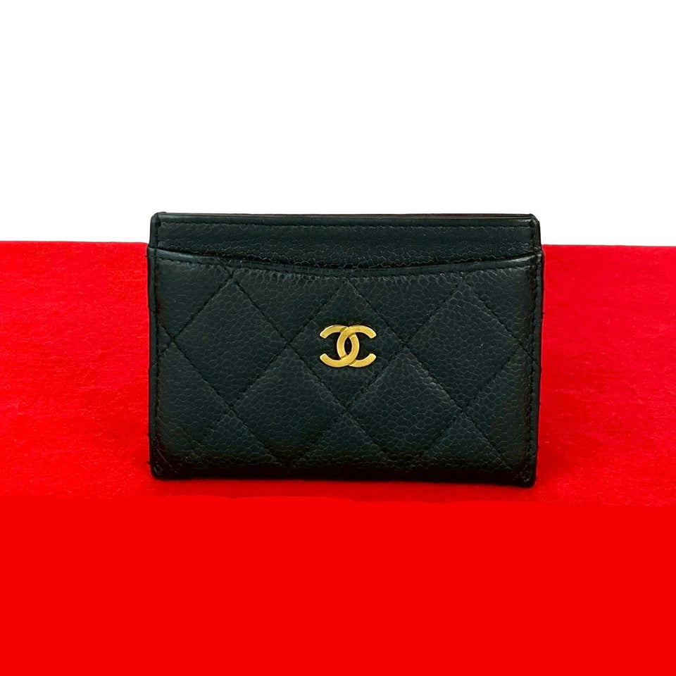 Chanel Matelassé Caviar Leather  Case