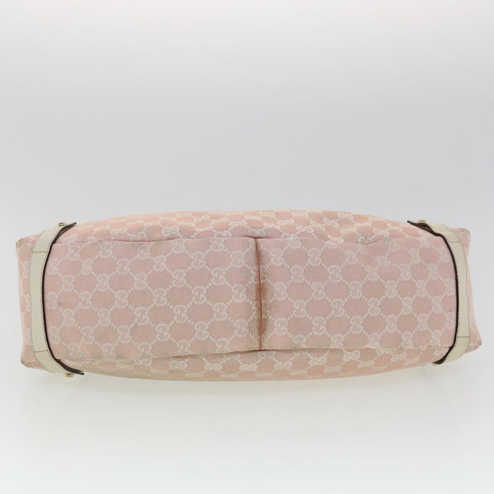 Gucci GG Canvas Tote Bag Pink 1307363444 am3171