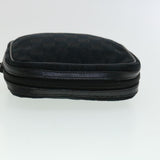 Gucci GG Canvas Pouch 2Set Black Beige am3271