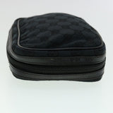 Gucci GG Canvas Pouch 2Set Black Beige am3271