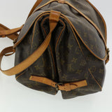 Louis Vuitton Monogram Saumur 35 Shoulder Bag LV Auth am3305