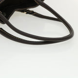 Gucci GG Canvas Tote Bag Coated Canvas Beige Dark Brown am3623