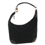 Gucci GG Canvas Shoulder Bag Canvas Black am3702
