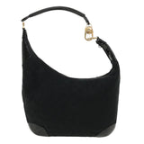 Gucci GG Canvas Shoulder Bag Canvas Black am3702