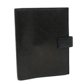 Gucci Guccissima Agenda GM Day Planner Cover Black 115240 am3801