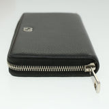 Gucci Long Wallet Leather Black 473928 am3822