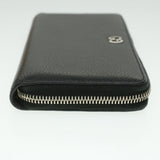 Gucci Long Wallet Leather Black 473928 am3822