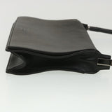 Gucci Bamboo Shoulder Bag Leather Black 001 3239 001998 am3859