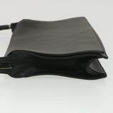 Gucci Bamboo Shoulder Bag Leather Black 001 3239 001998 am3859