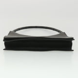 Gucci Bamboo Shoulder Bag Leather Black 001 3239 001998 am3859
