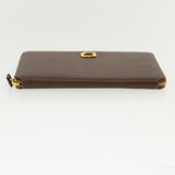 Gucci Long Wallet Leather Gray 035218418470 am3871