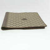 Gucci GG Canvas Day Planner Cover PVC Leather Beige am3940