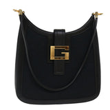 Gucci GG Canvas Shoulder Bag Black 4142 am3951