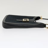 Gucci GG Canvas Shoulder Bag Black 4142 am3951