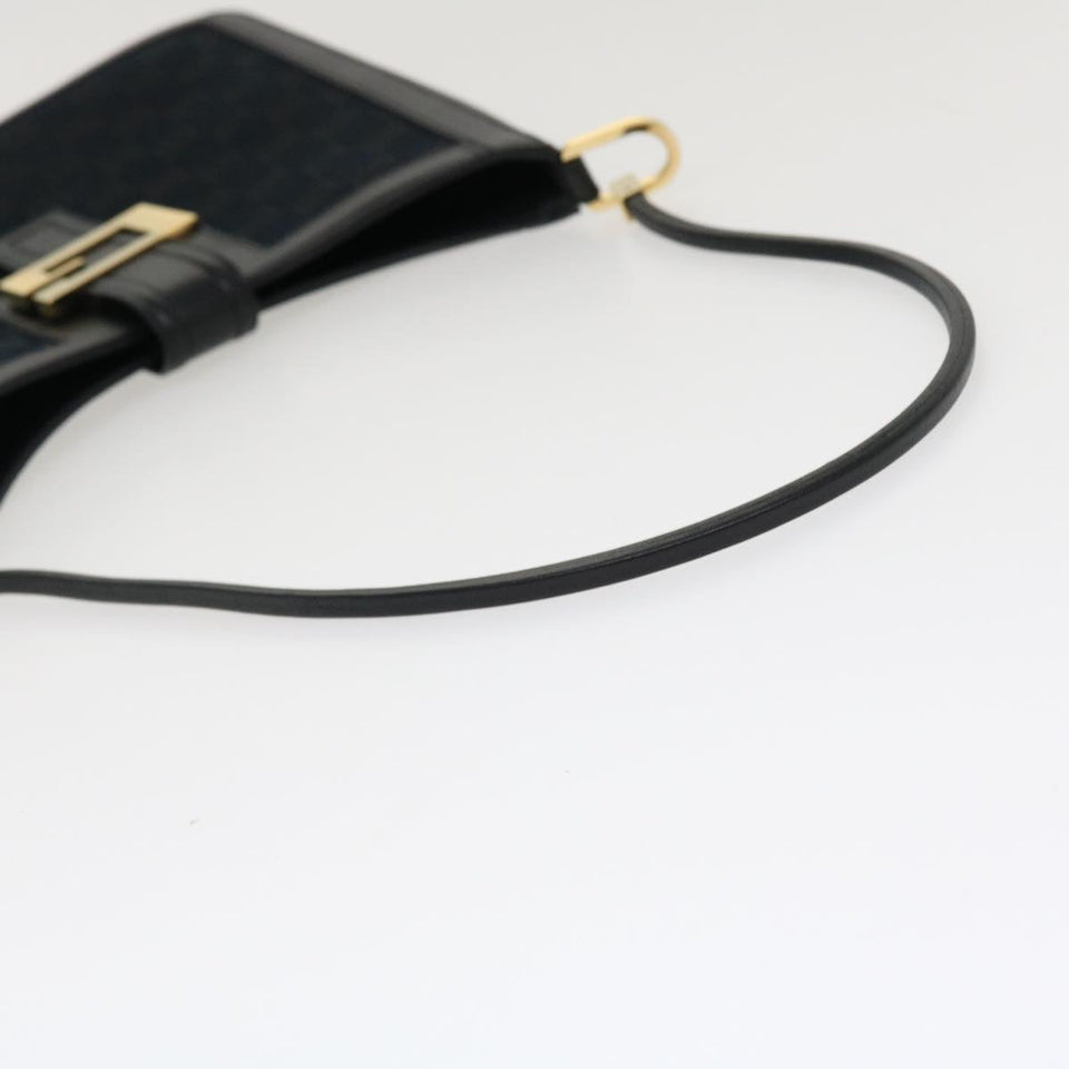 Gucci GG Canvas Shoulder Bag Black 4142 am3951