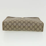 Gucci GG Canvas Clutch Bag PVC Leather Beige 97.01.038 am4070