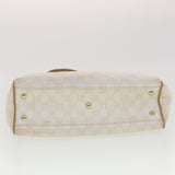 Gucci GG Canvas Shoulder Bag PVC Leather White 26422 am4201