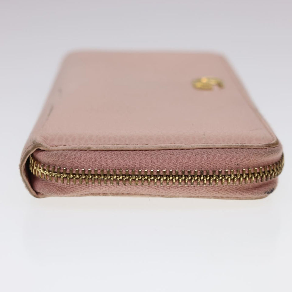 Gucci Long Wallet Leather Pink 496334 am4210