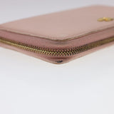 Gucci Long Wallet Leather Pink 496334 am4210