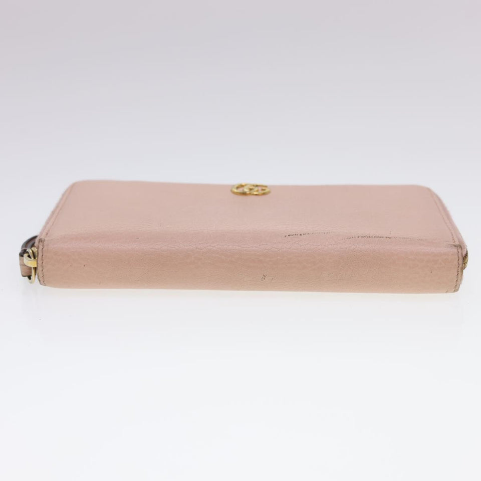 Gucci Long Wallet Leather Pink 496334 am4210