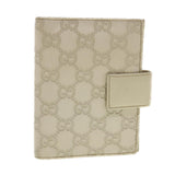 Gucci Gucci Shima GG Day Planner Cover Leather White 115240 am4213