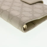 Gucci Gucci Shima GG Day Planner Cover Leather White 115240 am4213