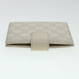 Gucci GG Canvas Day Planner Cover Leather White 115240 am4294
