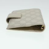 Gucci GG Canvas Day Planner Cover Leather White 115240 am4294