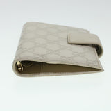Gucci GG Canvas Day Planner Cover Leather White 115240 am4294