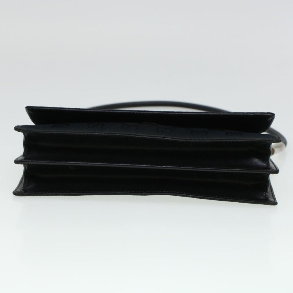 Gucci GG Canvas Shoulder Bag Black am4339