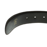 Gucci Belt Leather 33.1"""""""" Brown 52808/75 am4354